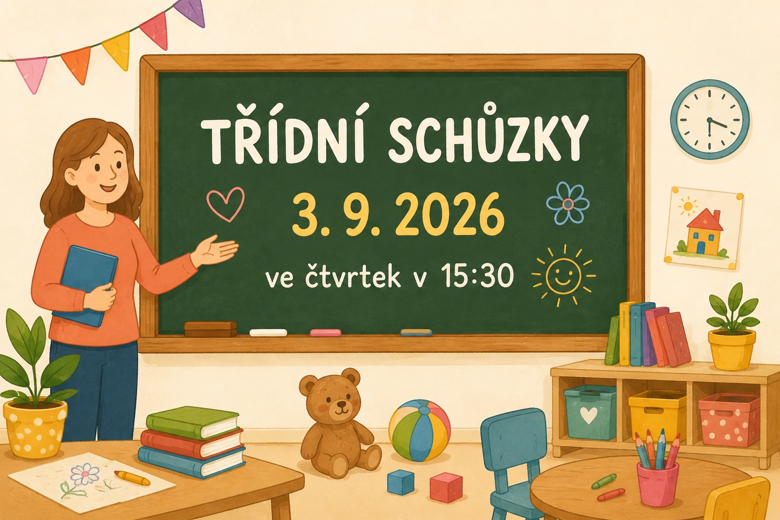 Třídní schůzky – září 2026